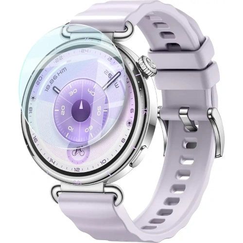 Szkło hartowane na ekran Bizon Glass Watch Clear do Huawei Watch GT6 41 mm