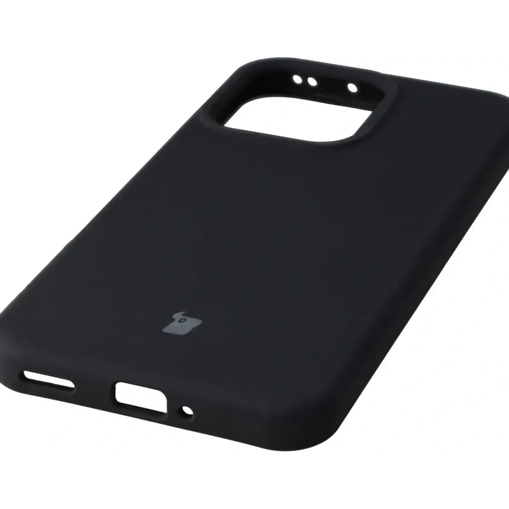 Silikonowe etui Bizon Soft Case do Oppo Reno 14 czarne