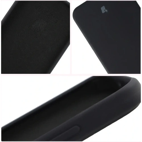 Silikonowe etui Bizon Soft Case do Oppo Reno 14 czarne
