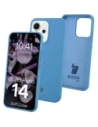 Silikonowe etui Bizon Soft Case do Oppo Reno 14 niebieskie
