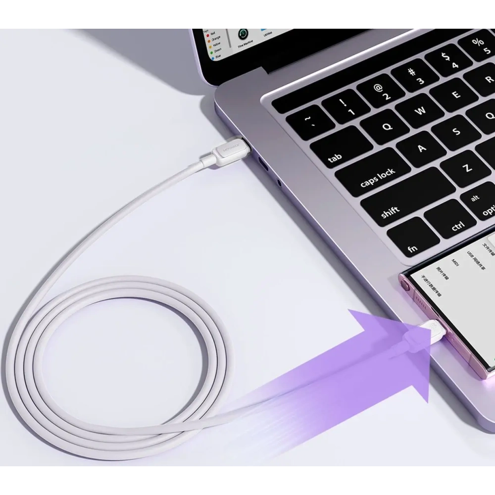 Kabel Joyroom S-A14 USB-C / USB-C 60W 12m biały