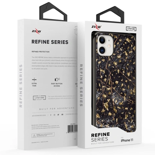 Etui Zizo Refine Apple iPhone 11 (Black Marble)