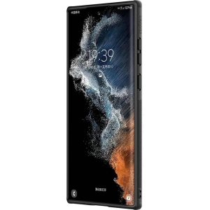 Etui Nillkin CamShield Leather Samsung Galaxy S22 Ultra (czarne)