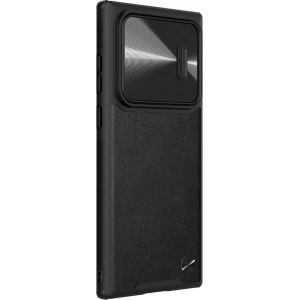 Etui Nillkin CamShield Leather Samsung Galaxy S22 Ultra (czarne)