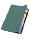 Etui z klapką Bizon Case Tab Lizard do Samsung Samsung Galaxy Tab S11 ciemnozielone
