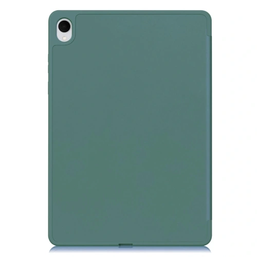 Etui z klapką Bizon Case Tab Lizard do Samsung Samsung Galaxy Tab S11 ciemnozielone