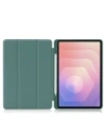 Etui z klapką Bizon Case Tab Lizard do Samsung Samsung Galaxy Tab S11 ciemnozielone