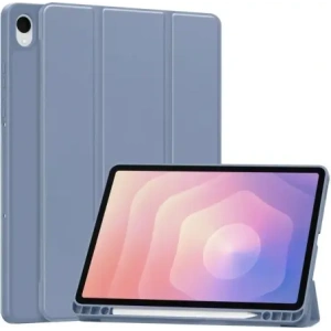 Etui z klapką Bizon Case Tab Lizard do Samsung Samsung Galaxy Tab S11 lawendowe