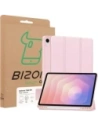 Etui z klapką Bizon Case Tab Lizard do Samsung Samsung Galaxy Tab S11 różowe
