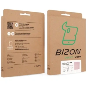 Etui z klapką Bizon Case Tab Lizard do Samsung Samsung Galaxy Tab S11 różowe