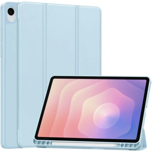 Etui z klapką Bizon Case Tab Lizard do Samsung Samsung Galaxy Tab S11 błękitne