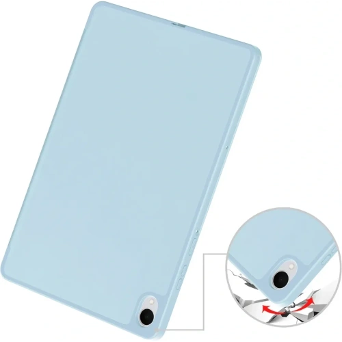 Etui z klapką Bizon Case Tab Lizard do Samsung Samsung Galaxy Tab S11 błękitne