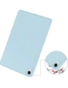 Etui z klapką Bizon Case Tab Lizard do Samsung Samsung Galaxy Tab S11 błękitne