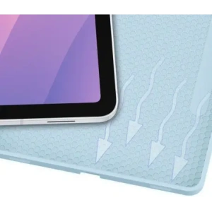 Etui z klapką Bizon Case Tab Lizard do Samsung Samsung Galaxy Tab S11 błękitne