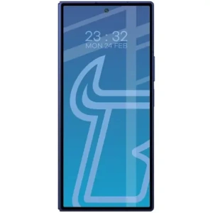 Szkło hartowane Bizon Glass Edge Duo do Samsung Galaxy Z Fold7 czarna ramka [2 PACK]
