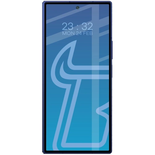 Szkło hartowane Bizon Glass Edge Duo do Samsung Galaxy Z Fold7 czarna ramka [2 PACK]