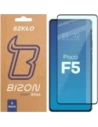 Szkło hartowane Bizon Glass Edge Duo do Xiaomi POCO F5 czarna ramka [2 PACK]
