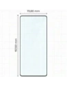 Szkło hartowane Bizon Glass Edge Duo do Xiaomi POCO F5 czarna ramka [2 PACK]