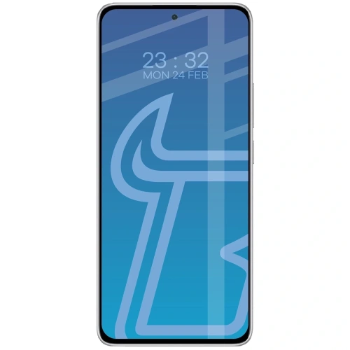 Szkło hartowane Bizon Glass Edge Duo do Xiaomi Redmi Note 14 4G / 5G / POCO M7 Pro 5G czarna ramka [2 PACK]