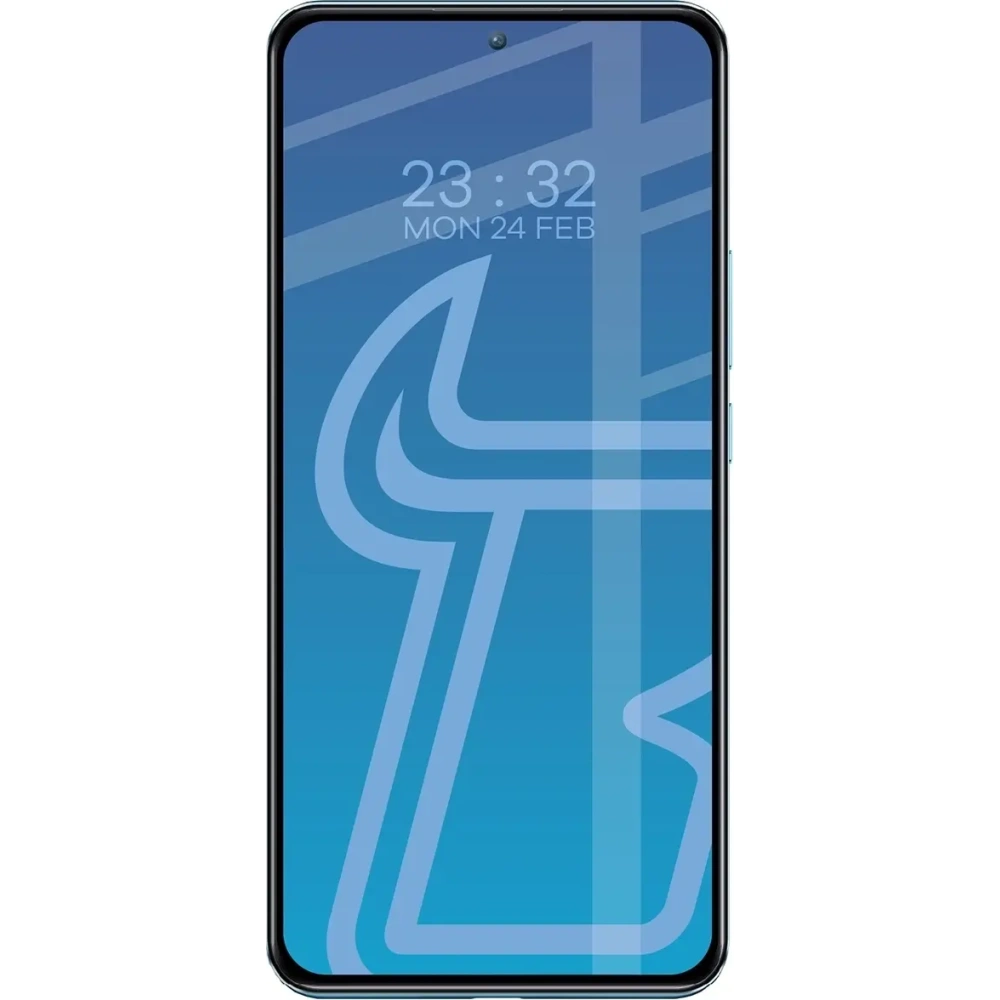 Szkło hartowane Bizon Glass Edge Duo do Xiaomi 12T / 12T Pro czarna ramka [2 PACK]