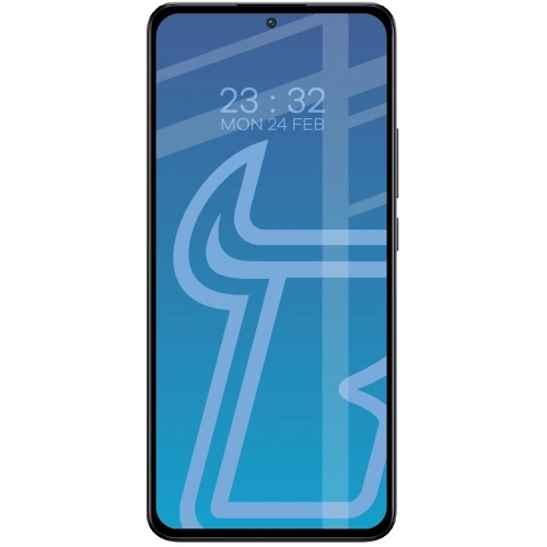 Szkło hartowane Bizon Glass Edge Duo do Xiaomi 13T Pro / 13T czarna ramka [2 PACK]