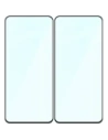 Szkło hartowane Bizon Glass Edge Duo do Xiaomi 13T Pro / 13T czarna ramka [2 PACK]
