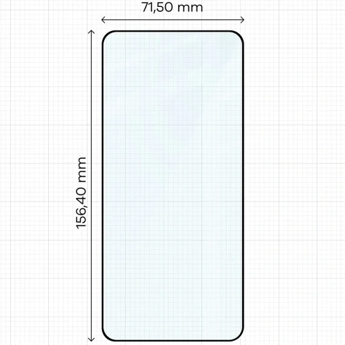 Szkło hartowane Bizon Glass Edge Duo do Xiaomi 14T czarna ramka [2 PACK]