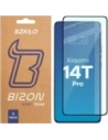 Szkło hartowane Bizon Glass Edge Duo do Xiaomi 14T Pro czarna ramka [2 PACK]