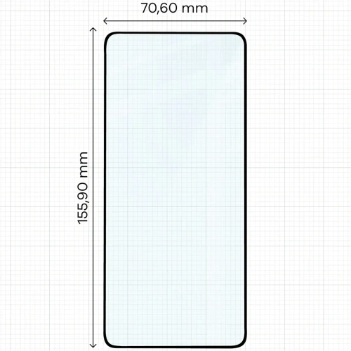 Szkło hartowane Bizon Glass Edge Duo do Xiaomi 14T Pro czarna ramka [2 PACK]