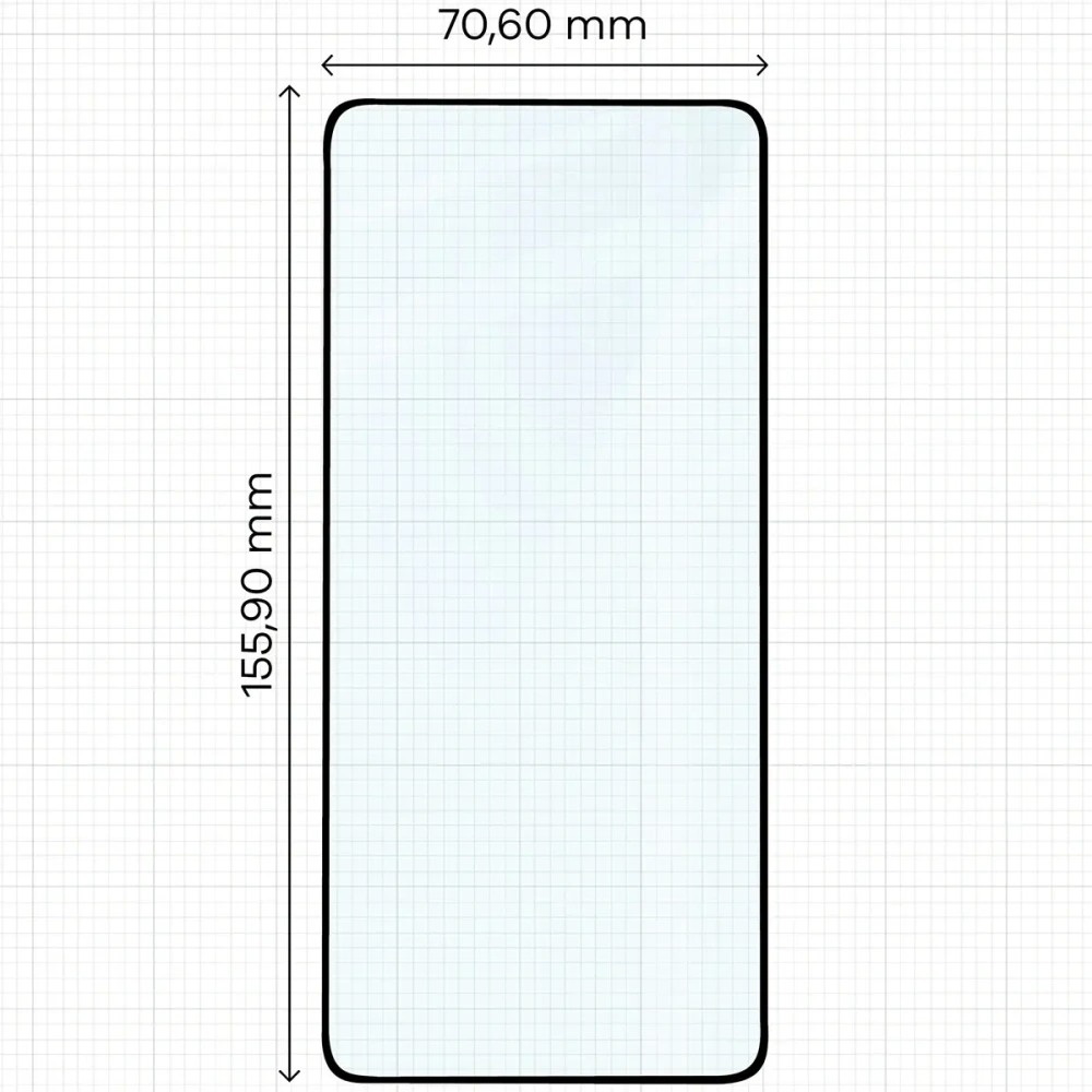 Szkło hartowane Bizon Glass Edge Duo do Xiaomi 14T Pro czarna ramka [2 PACK]