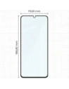 Szkło hartowane Bizon Glass Edge Duo do Xiaomi Redmi 14C 4G / POCO C75 czarna ramka [2 PACK]