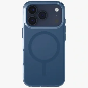 Etui UNIQ Clario do Apple iPhone 17 Pro Magclick Charging niebieski