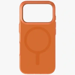 Etui UNIQ Clario do Apple iPhone 17 Pro Magclick Charging pomarańczowy