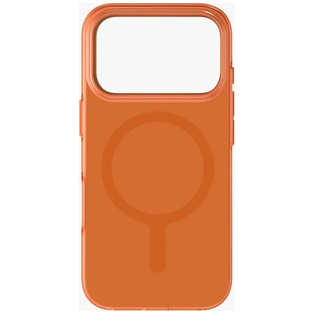 Etui UNIQ Clario do Apple iPhone 17 Pro Magclick Charging pomarańczowy