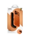 Etui UNIQ Clario do Apple iPhone 17 Pro Magclick Charging pomarańczowy