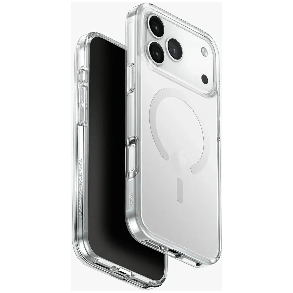 Etui UNIQ Clario do Apple iPhone 17 Pro Max Magclick Charging przezroczysty