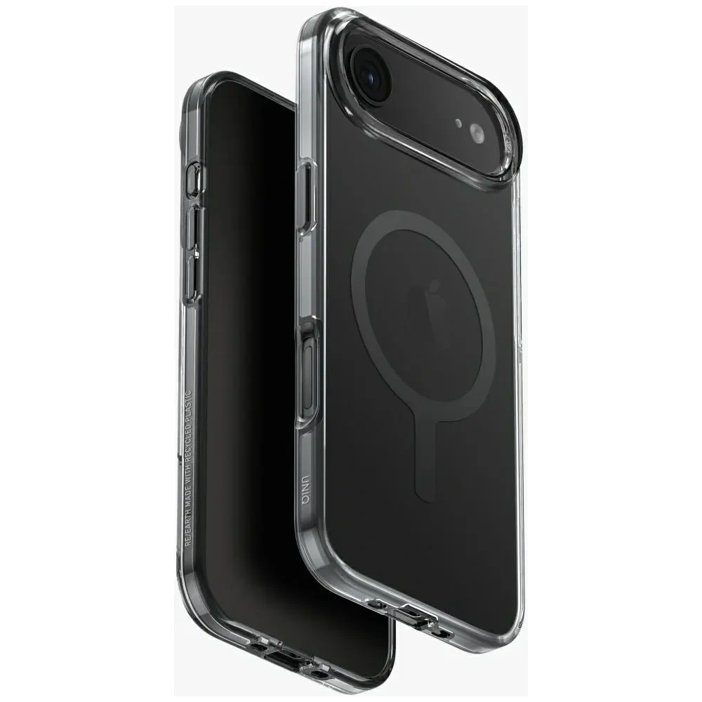 Etui UNIQ Clario do Apple iPhone Air Magclick Charging czarny