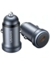 Ładowarka samochodowa USAMS CC321 Aluminium 30W USB-C PD tarnish