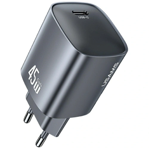 Ładowarka sieciowa USAMS T66 USB-C 45W GaN Fast Charger tarnish