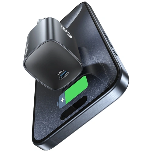 Ładowarka sieciowa USAMS T66 USB-C 45W GaN Fast Charger tarnish