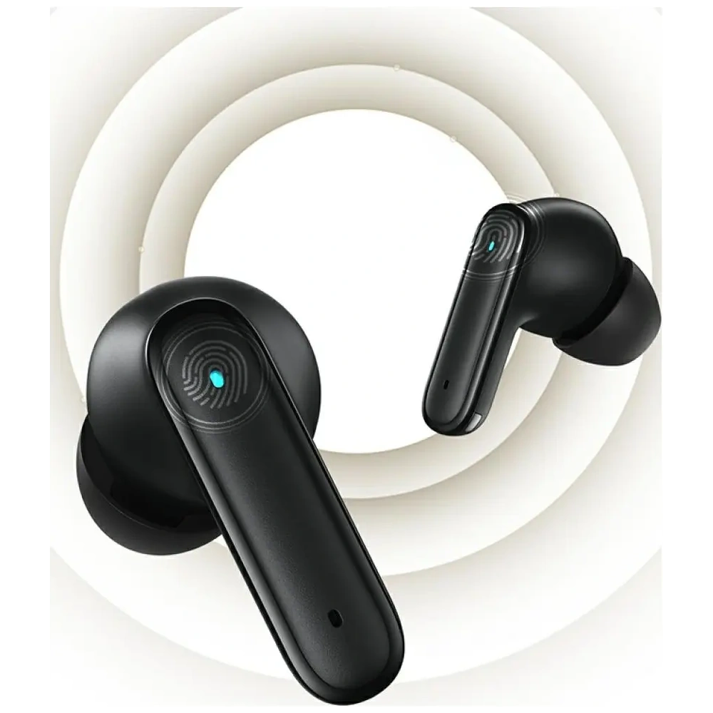 Bezprzewodowe słuchawki dokanałowe TWS USAMS E05 Bluetooth 6.0 czarny