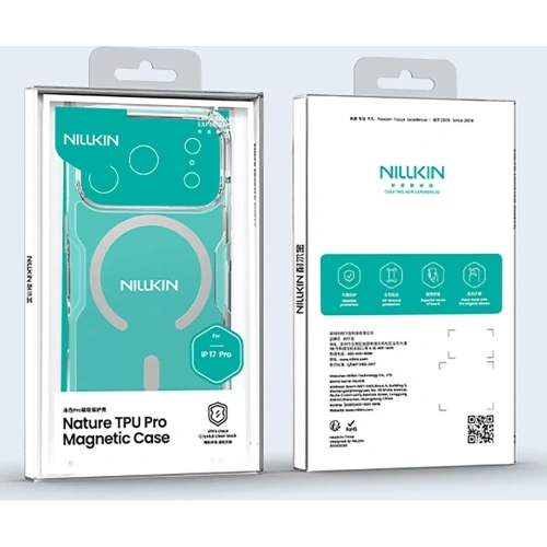 Etui Nillkin Nature TPU Pro Magnetic MagSafe do Apple iPhone 17 Pro White