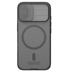 Etui Nillkin CamShield Pro Magnetic Case do Apple iPhone 17 półprzezroczyste czarne