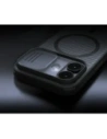Etui Nillkin CamShield Pro Magnetic Case do Apple iPhone 17 półprzezroczyste czarne
