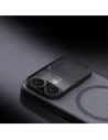 Etui Nillkin CamShield Pro Magnetic Case do Apple iPhone 17 półprzezroczyste czarne