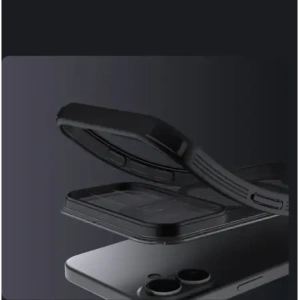 Etui Nillkin CamShield Pro Magnetic Case do Apple iPhone 17 półprzezroczyste czarne