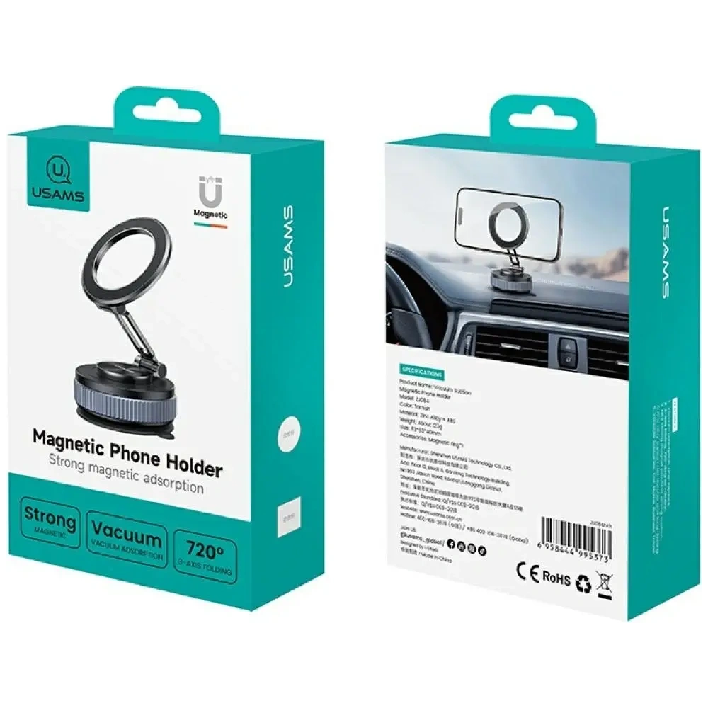 Magnetyczny uchwyt na telefon USAMS ZJ084 tarnish