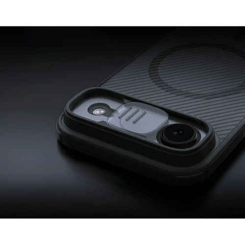 Etui Nillkin CamShield Pro Magnetic Case do Apple iPhone Air półprzezroczyste czarne