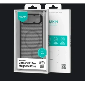 Etui Nillkin CamShield Pro Magnetic Case do Apple iPhone Air półprzezroczyste czarne