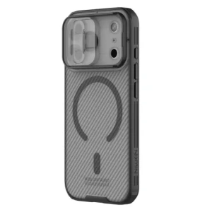 Etui Nillkin CamShield Pro Magnetic Case do Apple iPhone 17 Pro Max półprzezroczyste czarne
